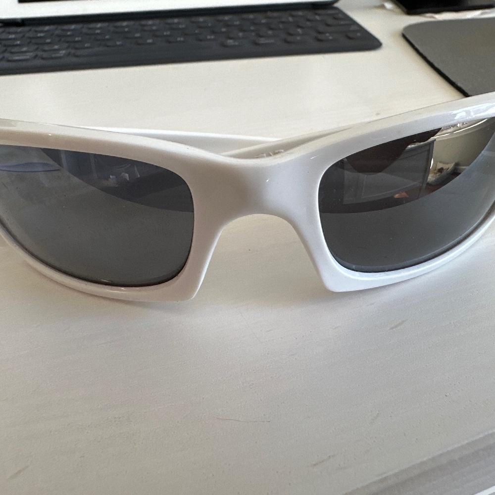 Oakley Fives Squared White